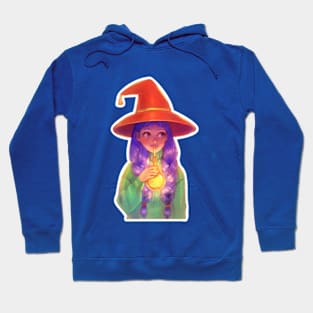 Witch drinking a potion of ideas Hoodie